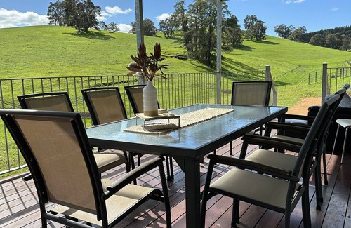 Nannup Ski Chalet | Tanjanerup Chalets "Clementine"nFarm Stay, Meet Larry, Clementine, Lady & Floss