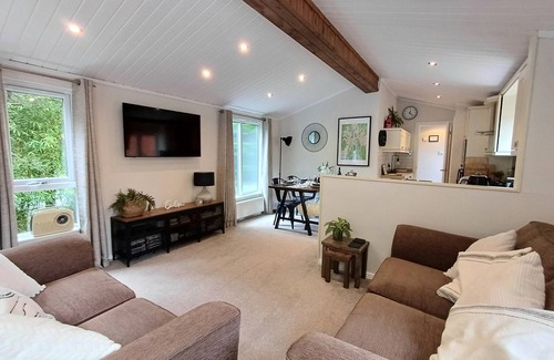 Troutbeck Bridge Cabin | Tarn End Lodge - a holiday lodge that sleeps 4 guests in 2 bedrooms