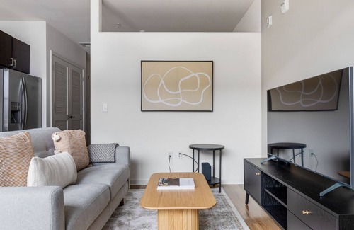 Assembly Square Apartment | Tasteful Somerville 1BR w/Gym & W/D, nr Assembly T, by Blueground