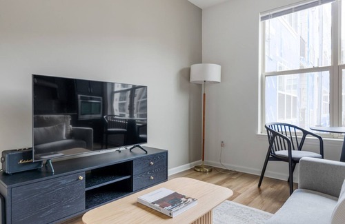 Assembly Square Apartment | Tasteful Somerville 1BR w/Gym & W/D, nr Assembly T, by Blueground