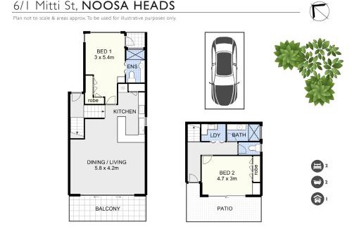 Noosa Heads House | Tea Trees 6 Peaceful Coastal Getaway