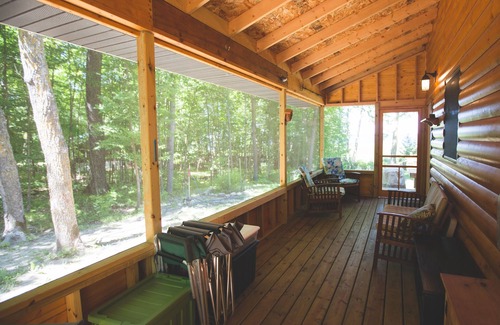 Richwood Cabin | Technicolor Autumn in a Timeless Cabin - Strawberry Lake Cabin