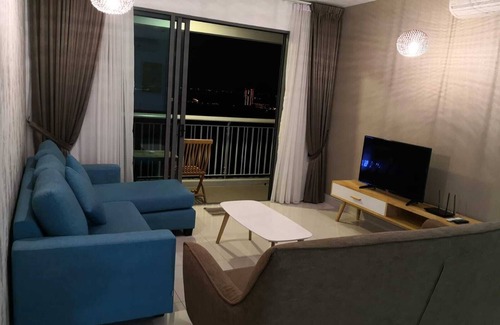 Nusajaya Condo | Teega 4BR Suite -SeaView @ 32 flr abv Grounds