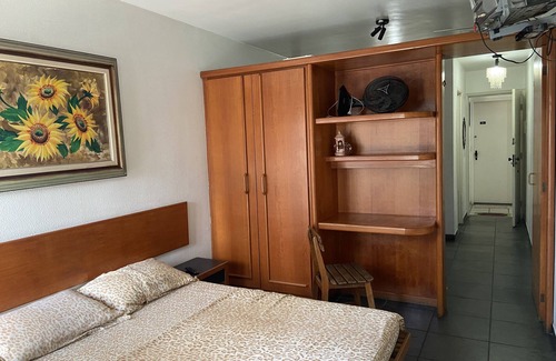 Praia do Canto Apartment | Temporada Quarto e Sala Bairro Nobre Praia do Canto