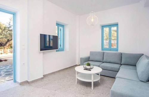 Kalathos Villa | Ten minute walk to beach, tavernas and mini market
