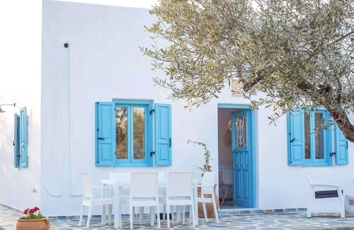 Kalathos Villa | Ten minute walk to beach, tavernas and mini market