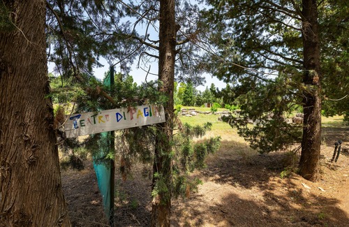 Quartu Sant'Elena RV Rental | Tent "Olive Tent - In Our Garden" with Sea View & Shared Pool