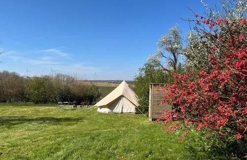 Fosses-La-Ville Other | Tente glamping "bluebird" à la Ferme de la Chevêche