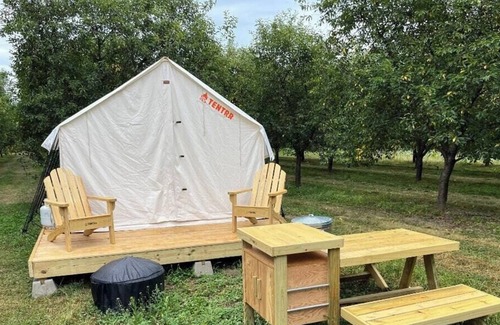 Central Lake RV Rental | Tentrr Signature Site - Shooks Farm Site