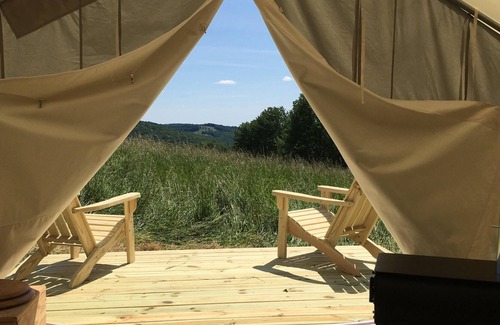 North Branch RV Rental | Tentrr Signature Site - Mountain Bliss Campsite