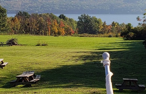 Rock Stream RV Rental | Tentrr Signature Site - Beerocracy Colonial Camp