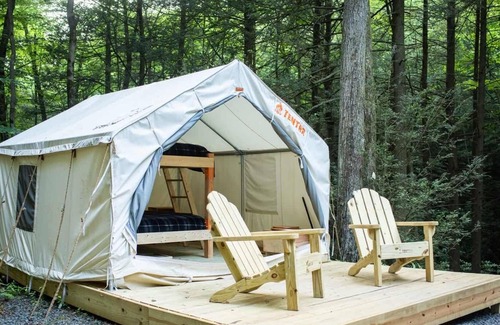 Jim Thorpe RV Rental | Tentrr Signature Site - A Creek Runs Through It