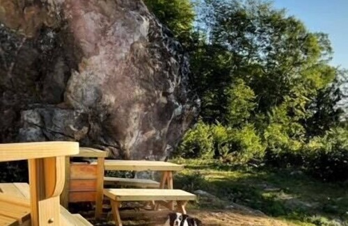 Porter RV Rental | Tentrr Signature Site - Boulder Campsite, Porter, Maine