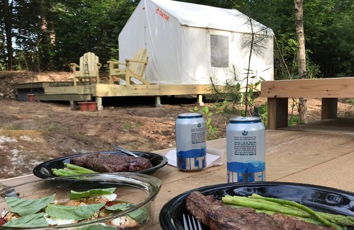 Limington RV Rental | Tentrr Signature Site - The Knoll at Red Tractor Farm