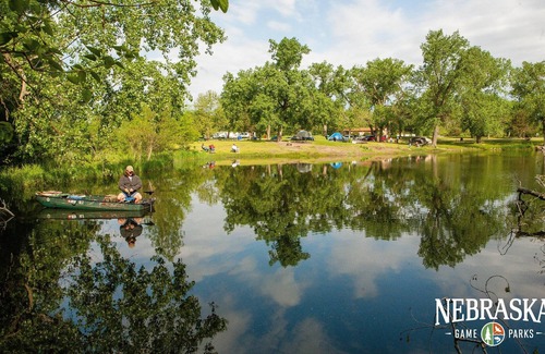 Cass County RV Rental | Tentrr State Park Site - Nebraska Louisville SRA Riverview A Single Camp