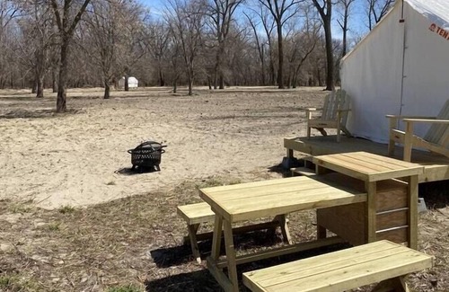 Cass County RV Rental | Tentrr State Park Site - Nebraska Louisville SRA - Riverview C - Single Camp