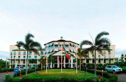Paramaribo Apartment | Terrace Garden View with Mangrove forest within walking distance