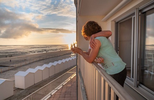 Le Crotoy Apartment | Terrace overlooking the Bay