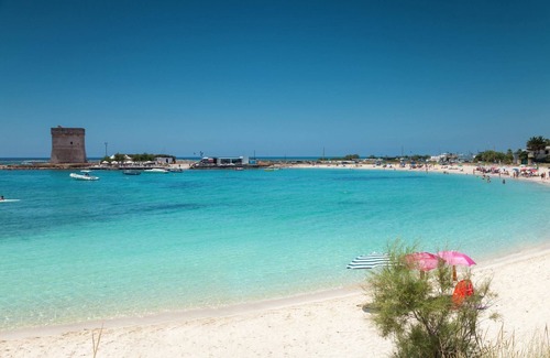 Porto Cesareo Villa | Terraced 500 meters from the sea and from the center