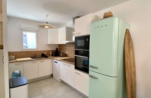 Lacanau-Ocean Apartment | Terraced house 3 bedrooms in beautiful new residence, south beach