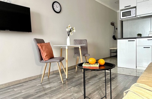 Bouvet Island Apartment | "Terracotta" cozy studio with mountain view in Almaty with AC, WiFi