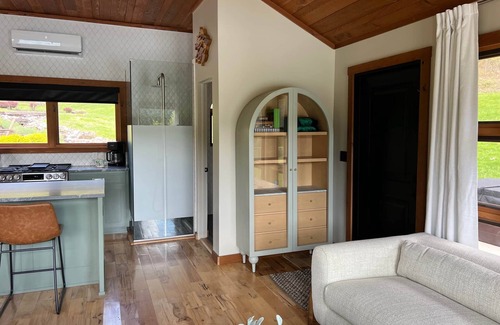Rockbridge Cabin | Terrapin Hideaway's Pond Slider Studio Cabin, Hocking Hills Logan Laureville Rockbridge Studio Cabin