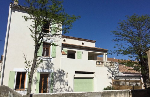 Nissan-lez-Enserune House | Terrasse du Moulin - 19th Century Village House with pool and terrace views