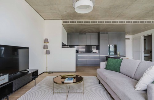 Seebach Apartment | Terrific Oerlikon 1BR w/Balcony, W/D & Elevator, by Blueground