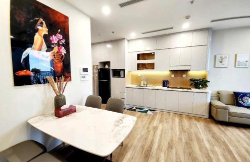 Van Giang Apartment | Thỏ's homestay -căn hộ 2n2wc khu Onsen, khu Căn hộ cao cấp nhất tại Ecopark Hưng Yên