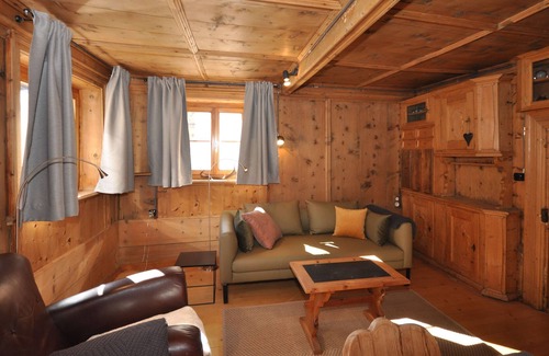 Engadin Scoul House | The 240 m2 authentic Engadine farmhouse from 1650 in the middle of i