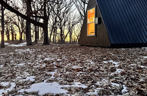 St Croix Falls House | The A-Frame at Big Rock Creek – A Scenic Retreat on White Oak Ridge