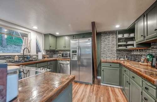 North Fork Cabin | The A-Frame on Toku: Gameroom/HotTub/Firepit/BassLake