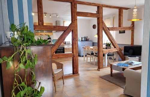 Bad Liebenstein Apartment | The Amtsstube - Stylish living with historical charm