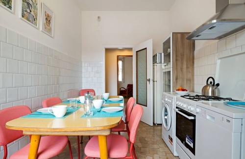 San Donato Apartment | The apartment is located on the fourth floor of a building with a lift, not suitable for the disabled.It comfortably accommodates six people in 102 square meters of space, with a double bed, two single beds and a sofa bed in the living room.Complete with