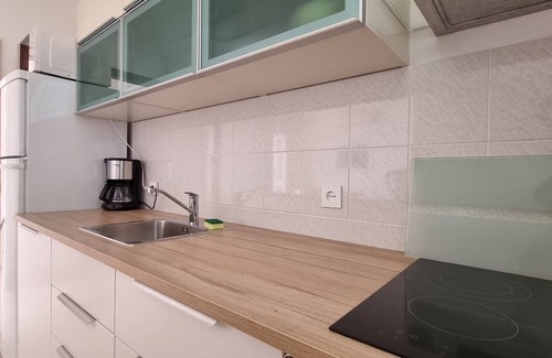 Seget Vranjica Apartment | The apartment with 2 rooms, dining room, large terrace with beautiful views
