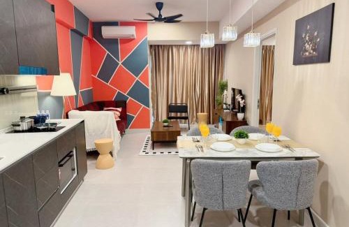 Kuala Lumpur Apartment | The Atrium at Jalan Ampang by OKBnB - Modern 2Bedroom, 10 mins to Pavilion KL
