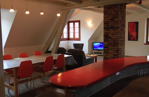 Katzenthal House | The attic of the baker