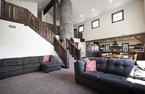 Garden City Cabin | The Barn (Sleeps 21) by Bear Lake Luxury Rentals
