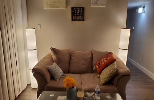 Wynnefield Heights Apartment | The Beacon of serenity. A cozy serene bedroom apt with a deck.