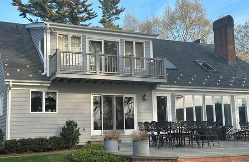 Head of the Harbor House | The Bella Vista St James! Waterfront house with a beach dock and so much more!