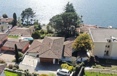 Morcote Villa | The Best Location in Lugano, Tiny Villa in Romantic Morcote