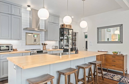 Fairhaven House | The Black Squirrel in Fairhaven: Boho-Modern Home Near Trails & Town