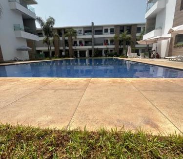 Skhirat Plage Apartment | The Blue Beach apartment- Residence Skhirat Beach2