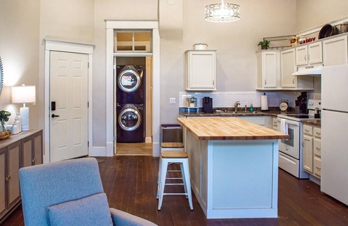 Mayetta Apartment | The Brownstone on Main is a unique, historic, second story studio loft