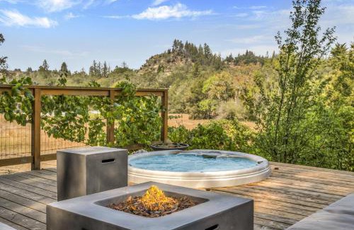 Calistoga House | The Calistoga Cottage Wooded And Sunny 5 Mins To Downtown