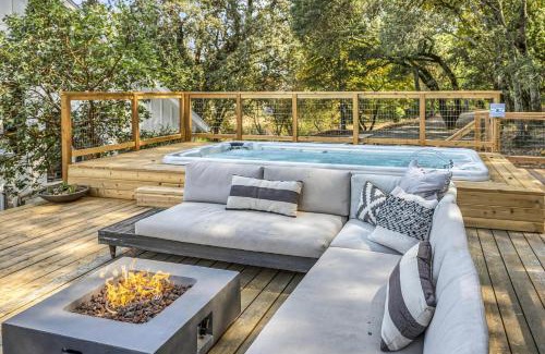 Calistoga House | The Calistoga Cottage Wooded And Sunny 5 Mins To Downtown
