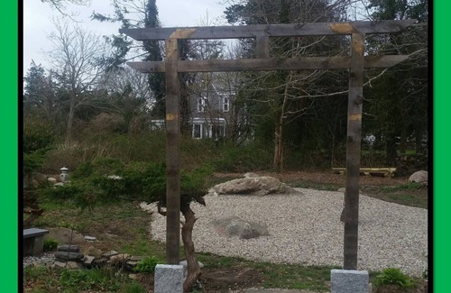 West Falmouth House | The Cape Sanctuary. walk to your own private association ocean beach!