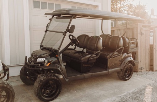 Eufaula House | The Cart House Sleeps 15 Golf Cart Luxury