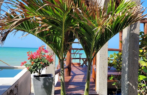 Chuburna Puerto Apartment | The Cenote suite, detached room, with its own private pool