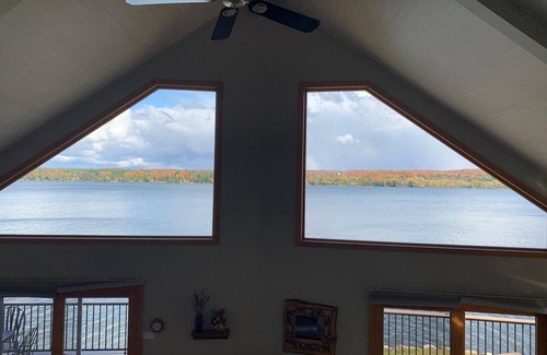 East Jordan Ski Chalet | The Chalet on Beautiful Lake Charlevoix w/Docking